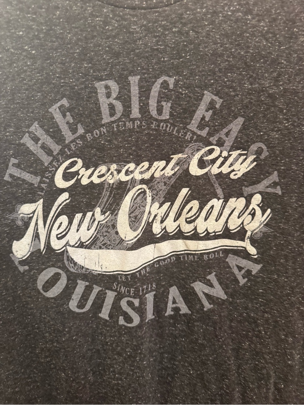 Men’s Large New Orleans Big Easy Short Sleeve Shirt